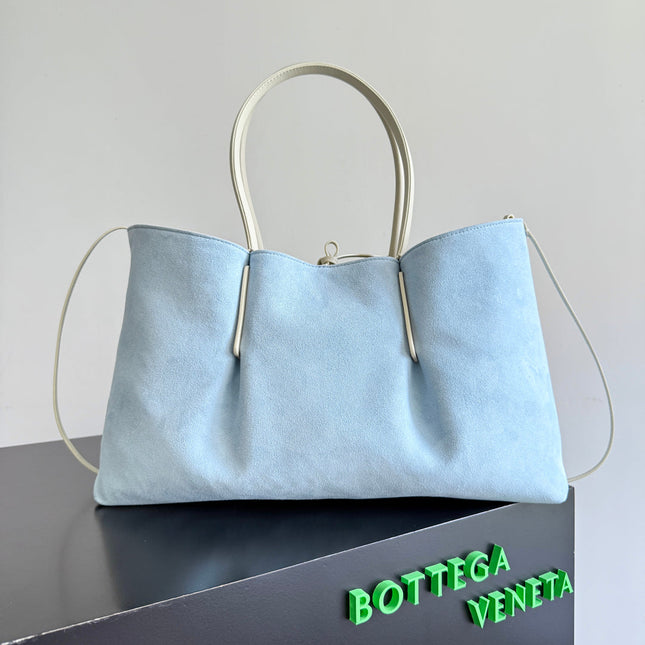 BOTTEGA VENETA 25S PINACOTECA BAG 43 IN IVORY CALFSKIN