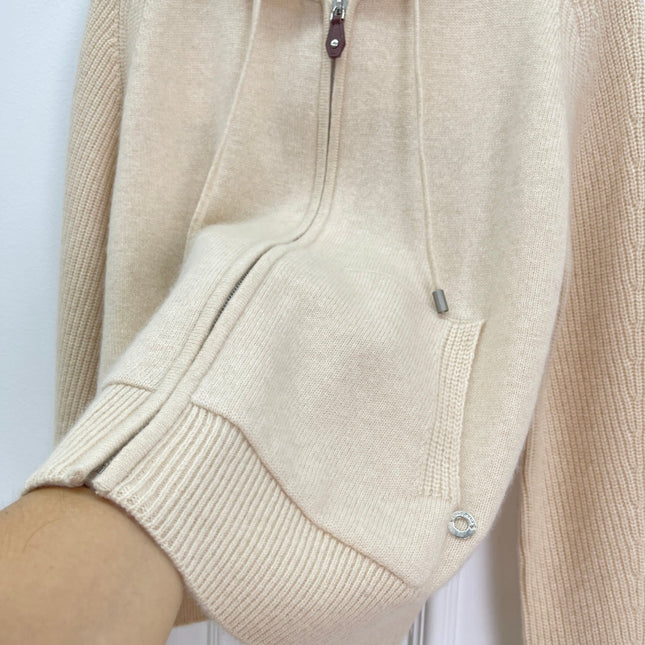 LP HOODED KNIT CARDIGAN STYLE 132