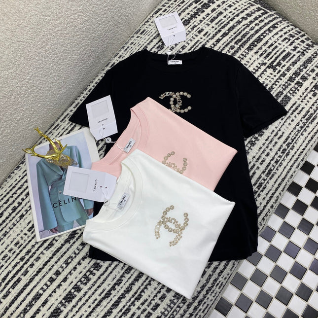 CC Round neck T- shirt mercerized cotton fabric