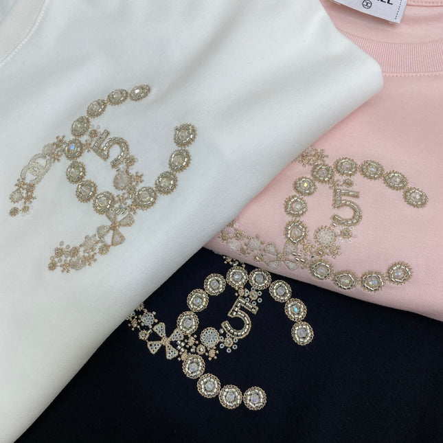 CC Round neck T- shirt mercerized cotton fabric