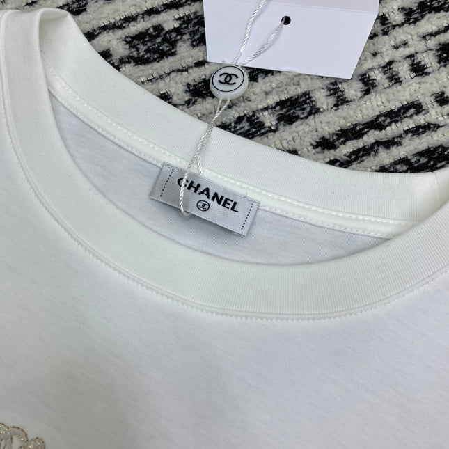 CC Round neck T- shirt mercerized cotton fabric