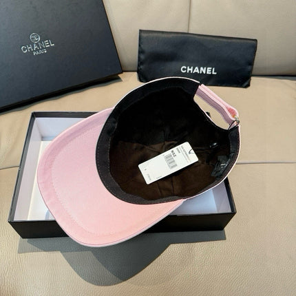 PINK BASEBALL CAP WITH BLUE LOGO IN COTTON 672796