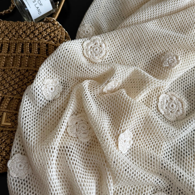 BACKLESS LONG DRESS 25S IN SOFT LACE  267134