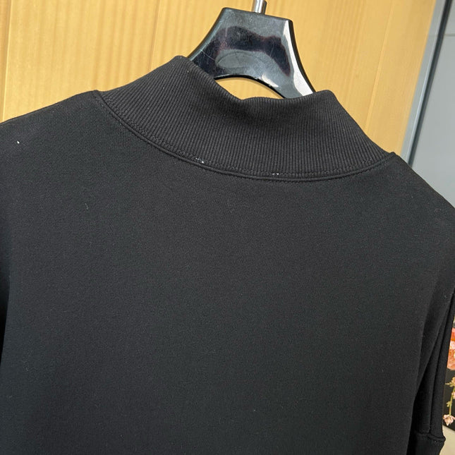 MIUMIU COTTON ZIP-UP SWEATSHIRT STYLE 348