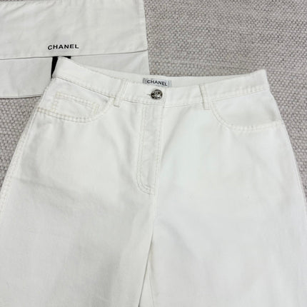 CC Pant White Cotton