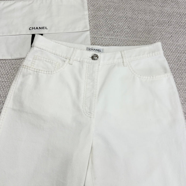 CC Pant White Cotton