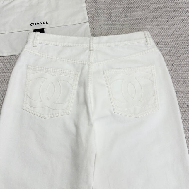 CC Pant White Cotton