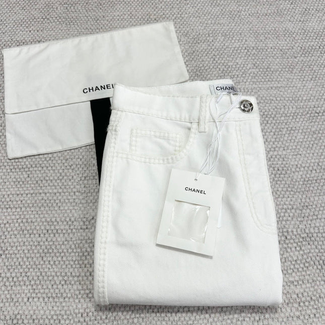 CC Pant White Cotton