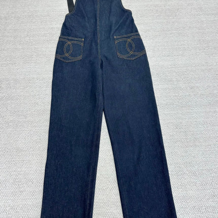 CC 25 Overalls Blue Denim Cotton
