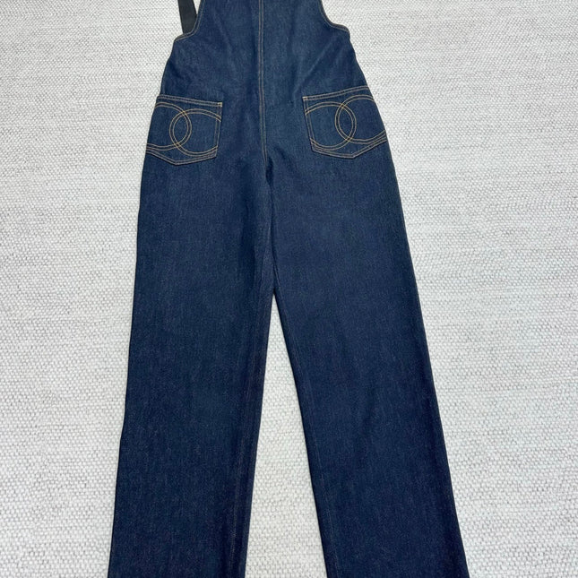 CC 25 Overalls Blue Denim Cotton
