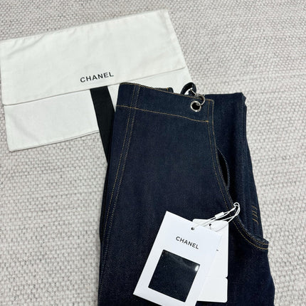 CC 25 Overalls Blue Denim Cotton