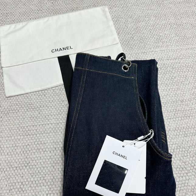 CC 25 Overalls Blue Denim Cotton
