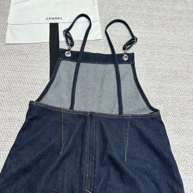 CC 25 Overalls Blue Denim Cotton