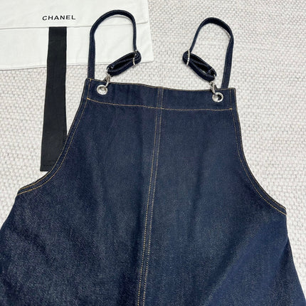 CC 25 Overalls Blue Denim Cotton