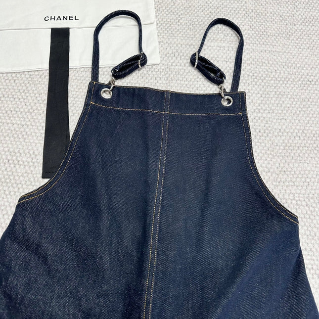CC 25 Overalls Blue Denim Cotton