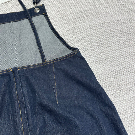 CC 25 Overalls Blue Denim Cotton