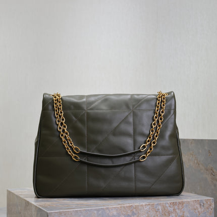 YSL 25S LARGE JAMIE 43 IN LIGHT MUSK LAMBSKIN GOLD HARDWRE