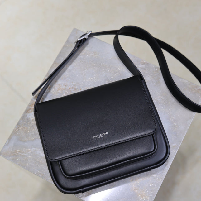 YSL 25S NIKI BABY 22 IN BLACK CALFSKIN