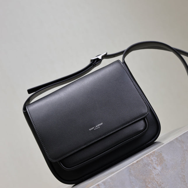 YSL 25S NIKI BABY 22 IN BLACK CALFSKIN