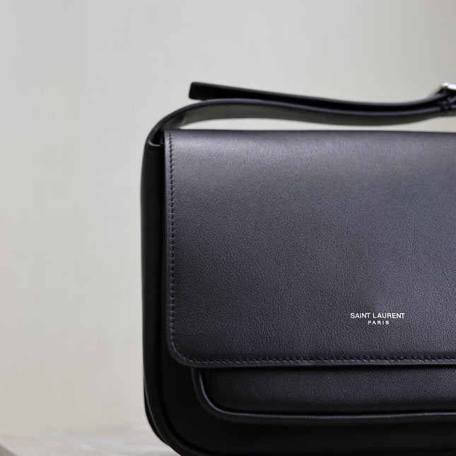 YSL 25S NIKI BABY 22 IN BLACK CALFSKIN