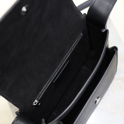 YSL 25S NIKI BABY 22 IN BLACK CALFSKIN