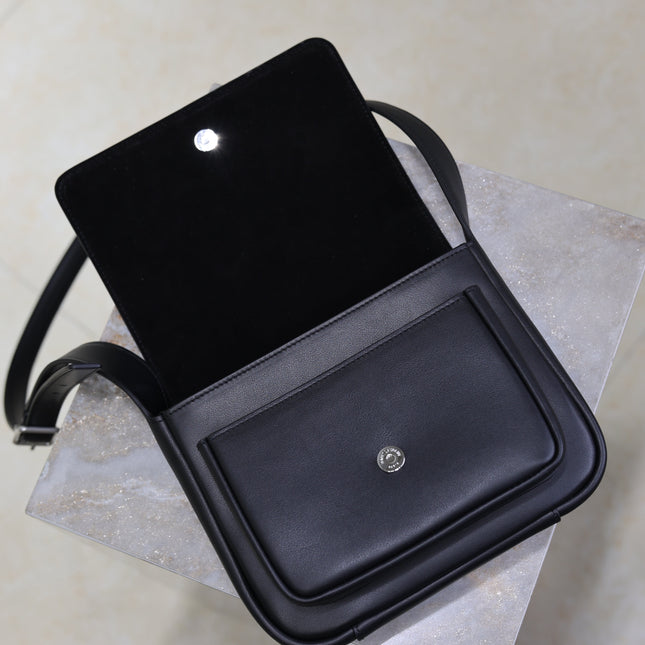 YSL 25S NIKI BABY 22 IN BLACK CALFSKIN