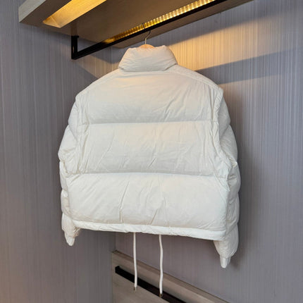 MONCLER 25S CONVERTIBLE JACKET IN WHITE 034