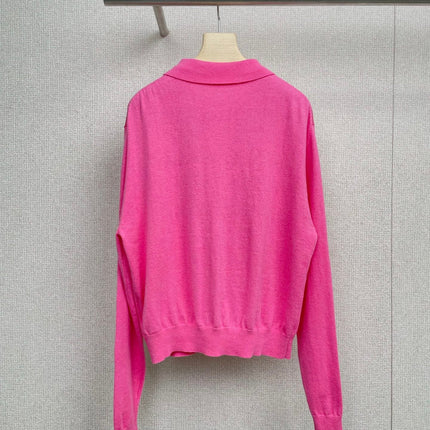 MIUMIU KNIT POLO SHIRT STYLE 63