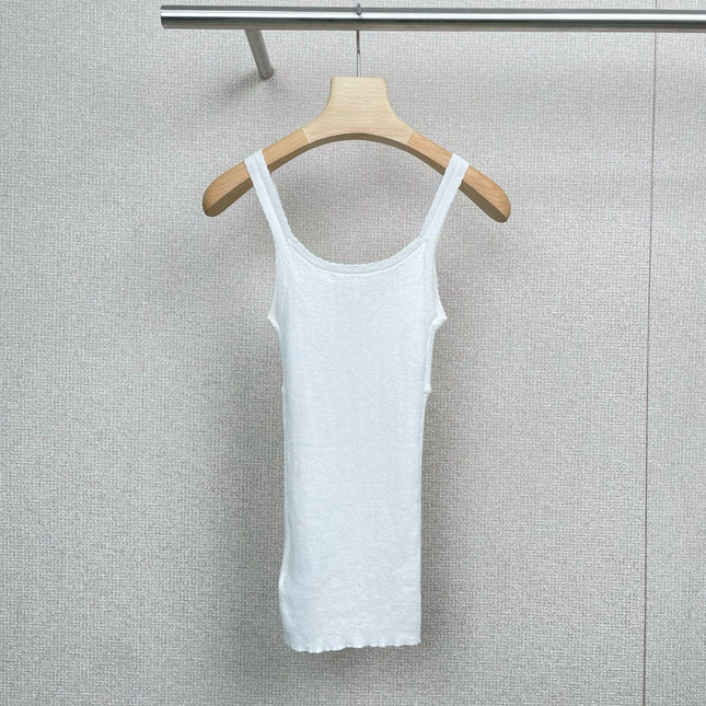 MIUMIU KNITTED COTTON CAMI STYLE 233