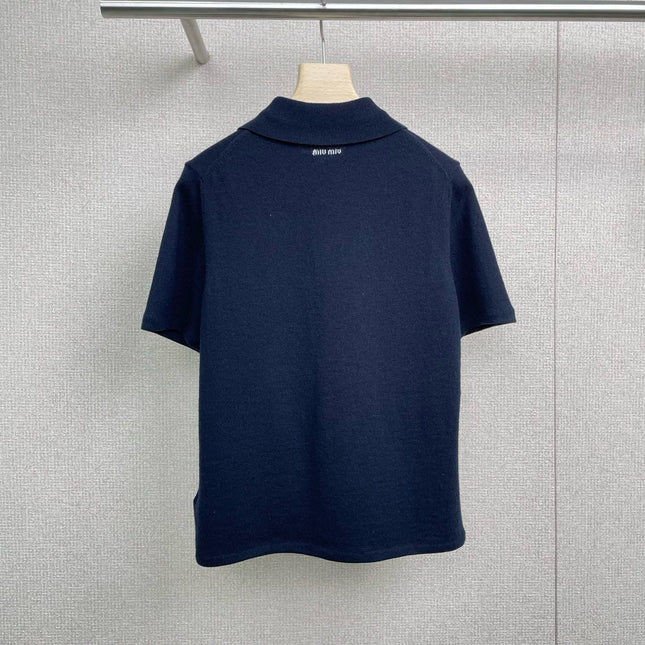 MIUMIU KNIT POLO SHIRT STYLE 234