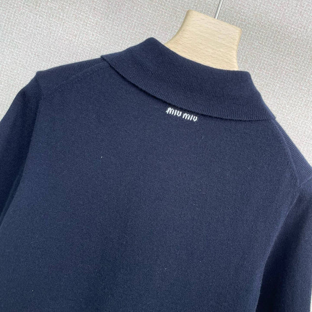 MIUMIU KNIT POLO SHIRT STYLE 234
