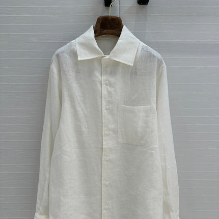 LP WHITE LINEN SHIRT 264286