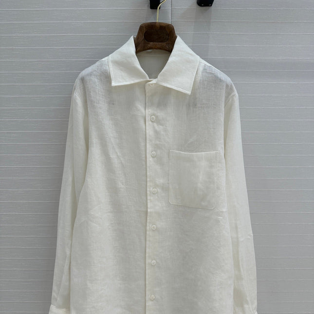 LP WHITE LINEN SHIRT 264286