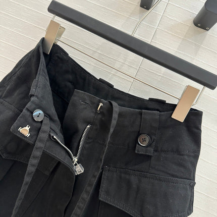 PRADA BLACK A-LINE SKIRT 264358