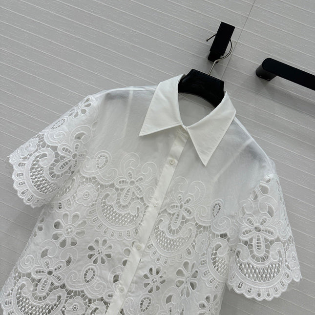 VLTN LACE SHIRT 268281