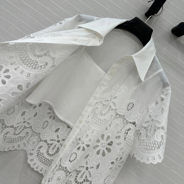 VLTN LACE SHIRT 268281