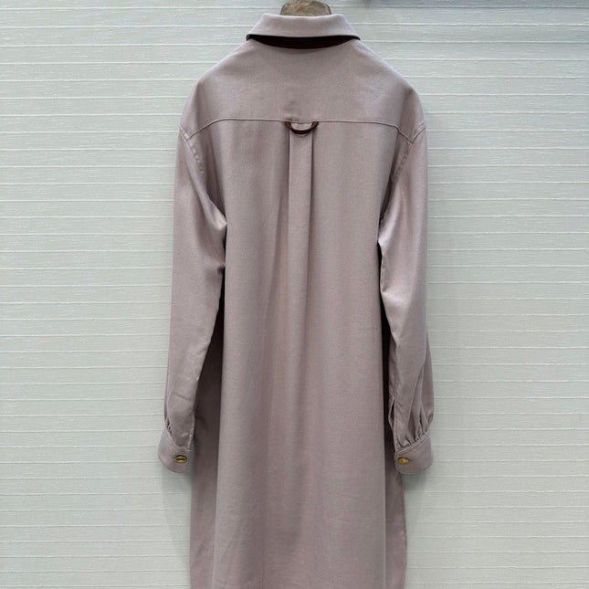 LP LINEN SHIRT DRESS 268356