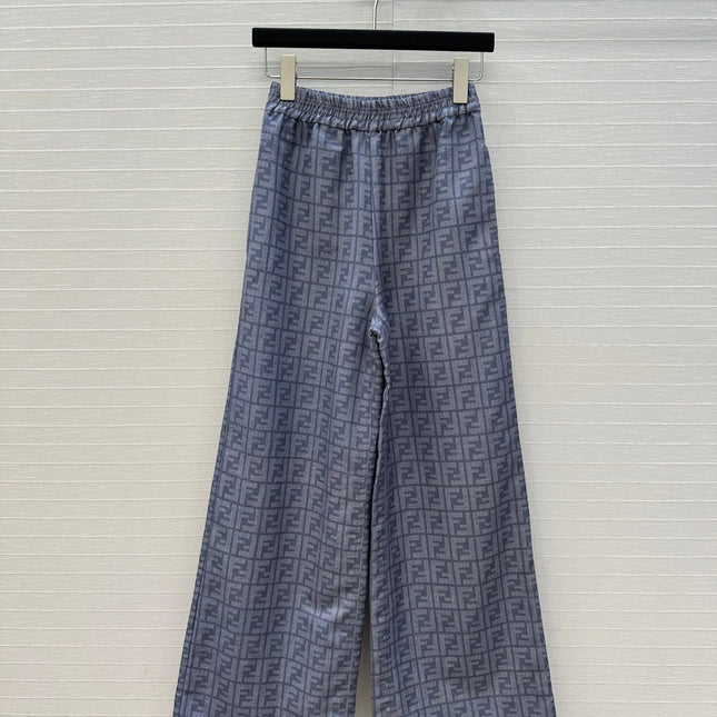 FENDI WIDE-LEG PANTS WITH ELASTIC WAISTBAND 276164