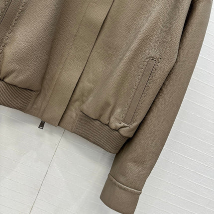 FENDI PREMIUM LEATHER JACKET 276190