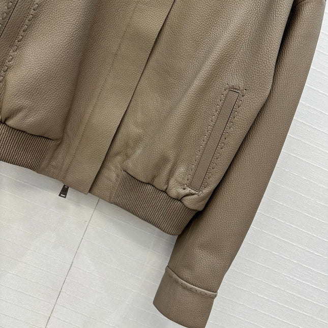 FENDI PREMIUM LEATHER JACKET 276190