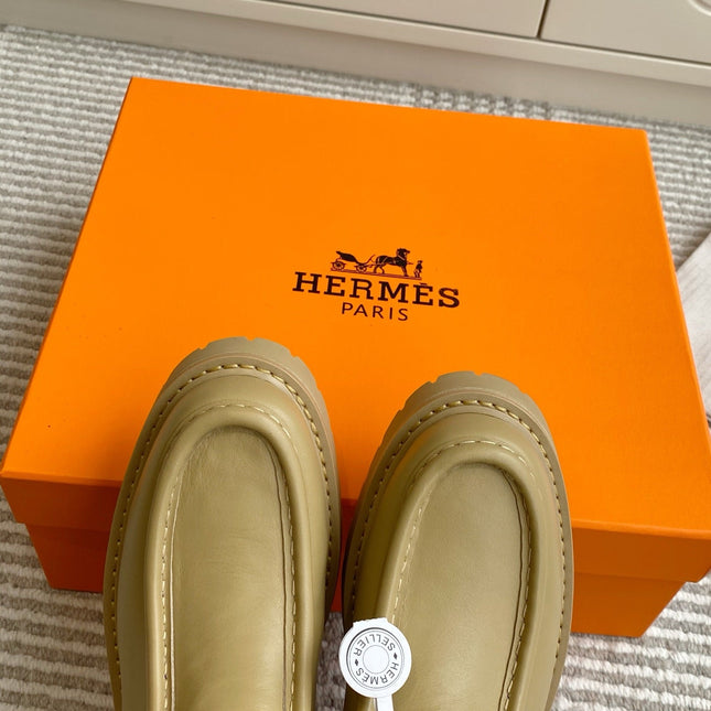 HM 25S ANKLE BOOTS IN WARM BEIGE GOLD LAMBSKIN