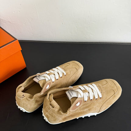 SKATEBOARD SHOES COPPER COLOR SUEDE