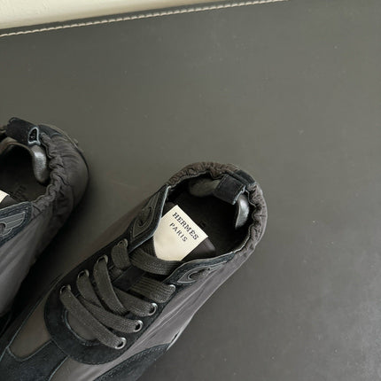 SKATEBOARD SHOES BLACK SUEDE