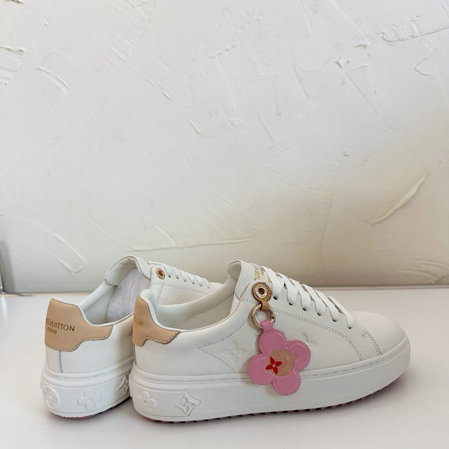 TIME OUT SNEAKER IN WHITE CALFSKIN