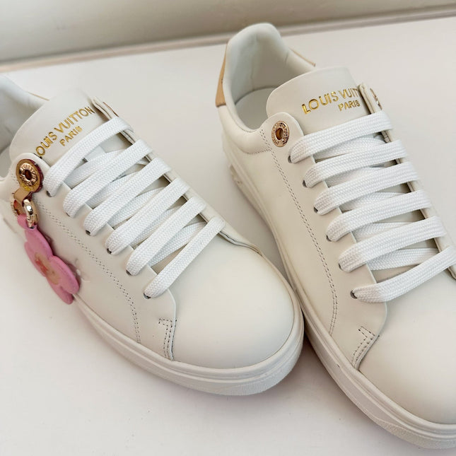 TIME OUT SNEAKER IN WHITE CALFSKIN
