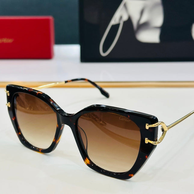 C DE BUTTERFLY FRAME SUNGLASSES 530154 IN METAL AND ACETATE