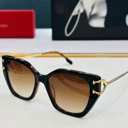 C DE BUTTERFLY FRAME SUNGLASSES 530154 IN METAL AND ACETATE