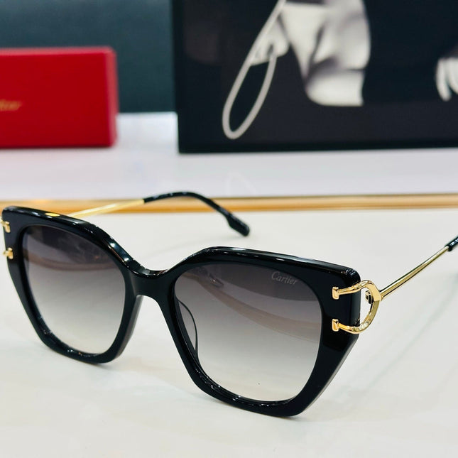 C DE BUTTERFLY FRAME SUNGLASSES 530154 IN METAL AND ACETATE