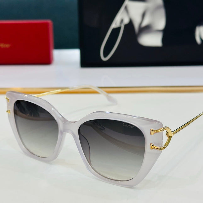 C DE BUTTERFLY FRAME SUNGLASSES 530154 IN METAL AND ACETATE