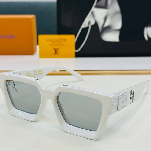 RECTANGLE SUNGLASSES 574799 IN ACETATE
